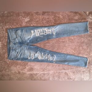 AEO 380 Super Stretch Distressed Skinny Jeans 🌟